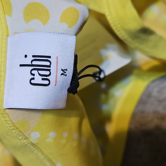 NWT CAbi Sunbeam Yellow Cami - Picture 8 of 11